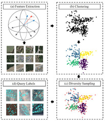 [Knowledge-Based Systems] One-shot Active Learning for Image Segmentation via Contrastive Learning and Diversity-based Sampling